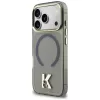 Capa MagSafe KARL LAGERFELD IML K Head Logo para iPhone 17 Pro, preta