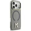 Capa MagSafe KARL LAGERFELD IML K Head Logo para iPhone 17 Pro, preta