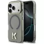 Capa MagSafe KARL LAGERFELD IML K Head Logo para Apple iPhone 17 Pro Max, preta