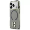 Capa MagSafe KARL LAGERFELD IML K Head Logo para Apple iPhone 17 Pro Max, preta