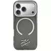 Capa MagSafe KARL LAGERFELD IML KL Script Logo para Apple iPhone 17 Pro, preta