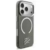 Capa MagSafe KARL LAGERFELD IML KL Script Logo para Apple iPhone 17 Pro, preta