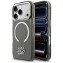 Capa MagSafe KARL LAGERFELD IML KL Script Logo para Apple iPhone 17 Pro Max, preta