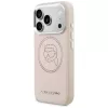 KARL LAGERFELD K Head Point Logo Capa MagSafe para iPhone 17 Pro Max rosa