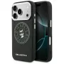 Karl Lagerfeld Point & Choupette Sketch Capa MagSafe para iPhone 17 Pro, preto