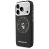 Karl Lagerfeld Point & Choupette Sketch Capa MagSafe para iPhone 17 Pro, preto