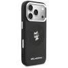 KARL LAGERFELD Point & Choupette Sketch Capa MagSafe para iPhone 17 Pro Max, preto