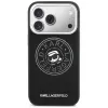 KARL LAGERFELD Point & Karl Sketch Capa MagSafe para iPhone 17 Pro Max - preto
