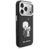 KARL LAGERFELD Karl & Choupette Back Logo Capa MagSafe para iPhone 17 Pro preto