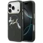 KARL LAGERFELD IML Choupettes KarlScript Logo Capa MagSafe para Apple iPhone 17 Pro, preto
