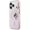 KARL LAGERFELD IML Peekaboo Capa MagSafe para Apple iPhone 17 Pro - rosa