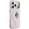 KARL LAGERFELD IML Peekaboo Capa MagSafe para Apple iPhone 17 Pro - rosa