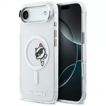 KARL LAGERFELD IML Peekaboo Capa MagSafe para iPhone Air, transparente