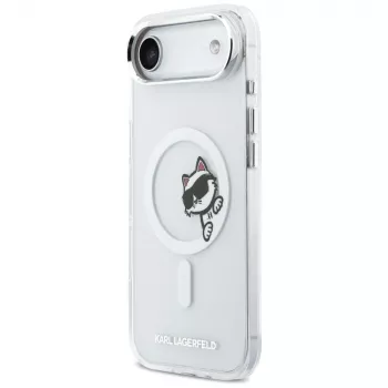 KARL LAGERFELD IML Peekaboo Capa MagSafe para iPhone Air, transparente