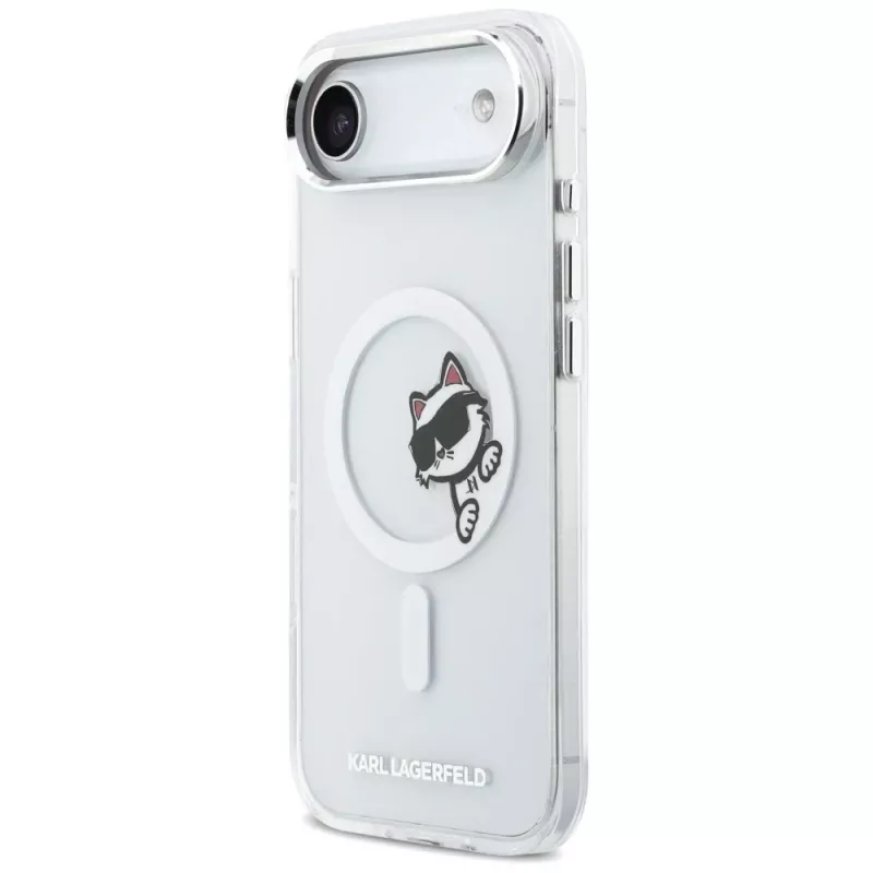 KARL LAGERFELD IML Peekaboo Capa MagSafe para iPhone Air, transparente