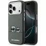 KARL LAGERFELD IML Karl & Choupette Peekaboo Logo Capa MagSafe para Apple iPhone 17 Pro, preto