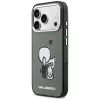KARL LAGERFELD Karl & Choupette Back Capa MagSafe para Apple iPhone 17 Pro, preto