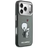KARL LAGERFELD Karl & Choupette Back Capa MagSafe para Apple iPhone 17 Pro, preto