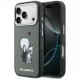 KARL LAGERFELD Karl & Choupette Back Capa MagSafe para iPhone 17 Pro Max, preto