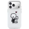 Karl Lagerfeld Karl & Choupette Back Capa MagSafe para iPhone 17 Pro Max, transparente