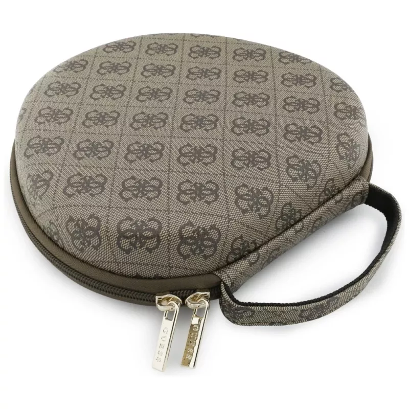 Guess Carry Box Estojo para auscultadores castanho