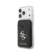 Carteira MagSafe Guess 4G Stand & Mirror com espelho, preto
