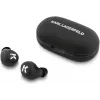 Karl Lagerfeld Saffiano Logo ENC Auriculares TWS preto