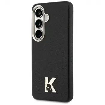 Karl Lagerfeld K Metal Logo Capa MagSafe para Samsung Galaxy S26 preto