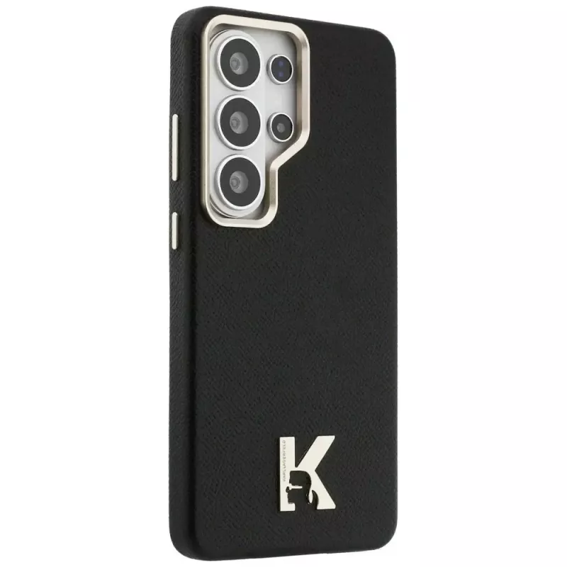 Karl Lagerfeld K Metal Logo Capa MagSafe para Samsung Galaxy S26 Ultra preto