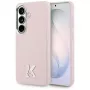Karl Lagerfeld K Metal Logo Capa MagSafe para Samsung Galaxy S26, rosa
