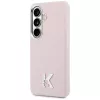 Karl Lagerfeld K Metal Logo Capa MagSafe para Samsung Galaxy S26, rosa