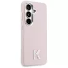 Karl Lagerfeld K Metal Logo Capa MagSafe para Samsung Galaxy S26, rosa