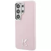 Karl Lagerfeld K Metal Logo Capa MagSafe para Samsung Galaxy S26 Ultra rosa