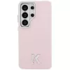 Karl Lagerfeld K Metal Logo Capa MagSafe para Samsung Galaxy S26 Ultra rosa