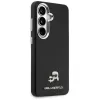 Karl Lagerfeld Saffiano KC Metal Logo Capa MagSafe para Samsung Galaxy S26, preto