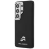 Karl Lagerfeld Saffiano KC Metal Logo Capa MagSafe para Samsung Galaxy S26 Ultra preto