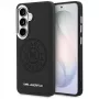 Capa MagSafe Karl Lagerfeld Perforated KL para Samsung Galaxy S26 preta