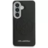 Capa MagSafe Karl Lagerfeld Perforated KL para Samsung Galaxy S26 preta