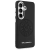 Capa MagSafe Karl Lagerfeld Perforated KL para Samsung Galaxy S26 preta