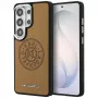 Capa MagSafe KARL LAGERFELD Perforated KL para Samsung Galaxy S26 Ultra - castanha
