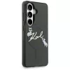 Capa MagSafe Karl Lagerfeld IML KC Script para Samsung Galaxy S26+ preta