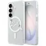 Capa MagSafe KARL LAGERFELD IML KC Script para Samsung Galaxy S26+ transparente