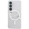 Capa MagSafe KARL LAGERFELD IML KC Script para Samsung Galaxy S26+ transparente