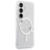 Capa MagSafe KARL LAGERFELD IML KC Script para Samsung Galaxy S26+ transparente