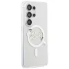 Capa MagSafe Karl Lagerfeld IML KC Script para Samsung Galaxy S26 Ultra (transparente)
