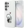 Capa traseira MagSafe KARL LAGERFELD IML Karl & Choupette para Samsung Galaxy S26 Ultra, transparente