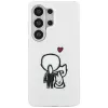 Capa traseira MagSafe KARL LAGERFELD IML Karl & Choupette para Samsung Galaxy S26 Ultra, transparente