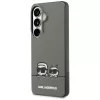 Capa MagSafe KARL LAGERFELD IML Peekaboo Karl & Choupette para Samsung Galaxy S26, preta