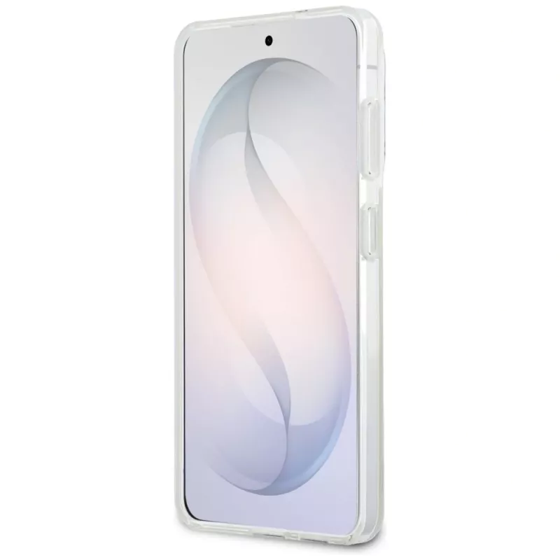 Capa MagSafe KARL LAGERFELD IML Peekaboo Karl & Choupette para Samsung Galaxy S26+ transparente