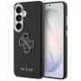 Capa Guess Grained Big 4G Metal Logo para Samsung Galaxy S26+ preta